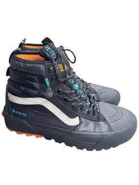 Vans Sk8-Hi GTX MTE-3 Tiger Camo Black Gore-Tex Boots Mens 8 Womens 9.5